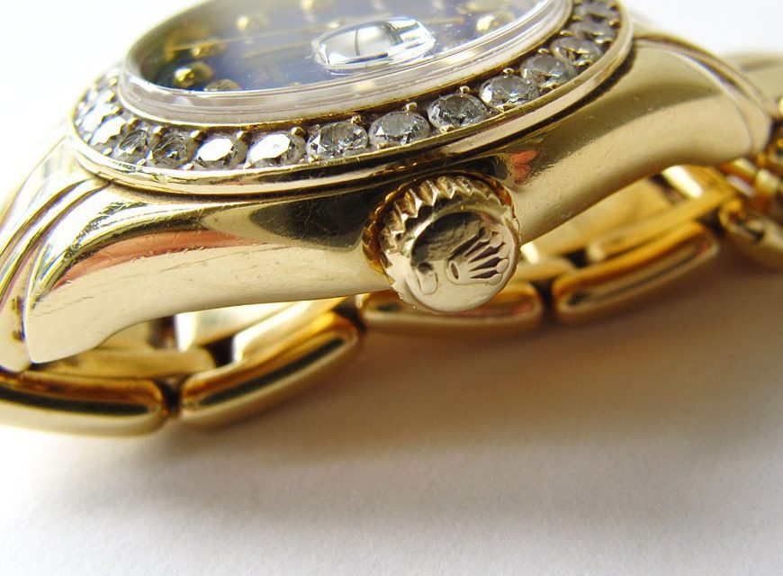 Luxusuhr aus Gold Rolex